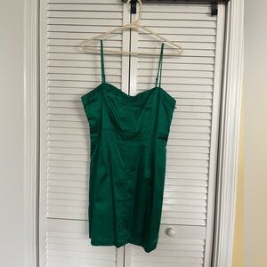 Forever 21 Cocktail Dress emerald green